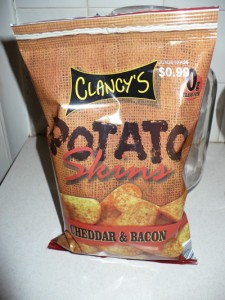 Clancy's Cheddar & Bacon Potato Skins